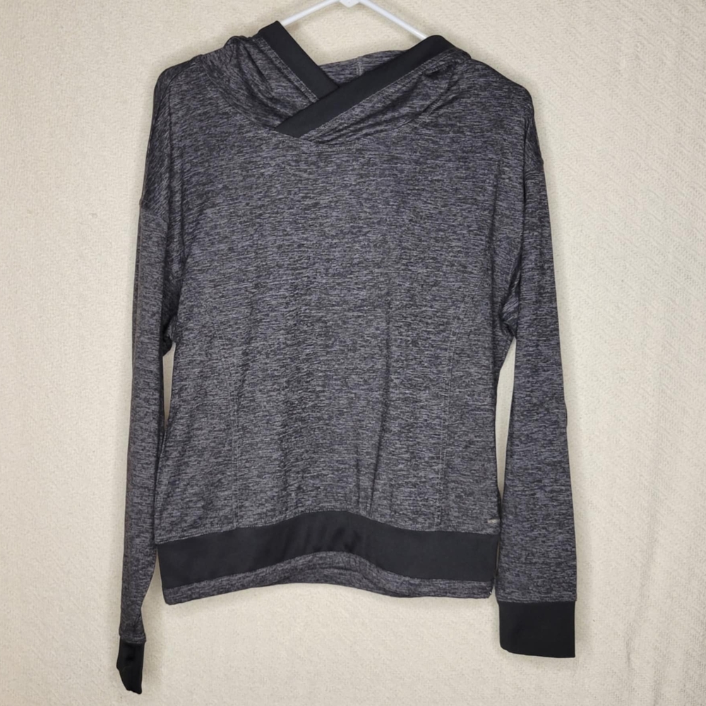 Mondetta Charcoal Crossover Hoodie